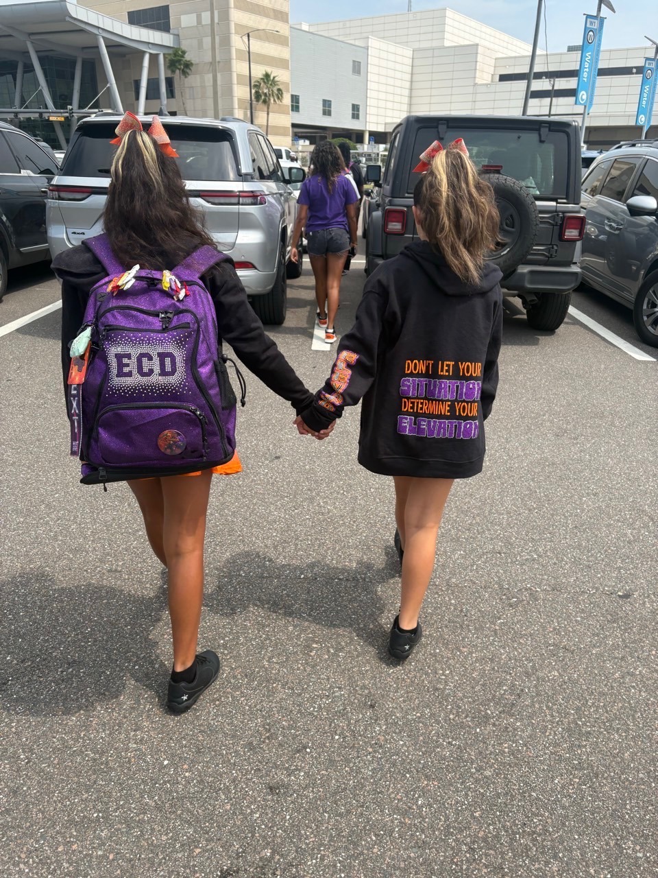 ECD backpacks in action