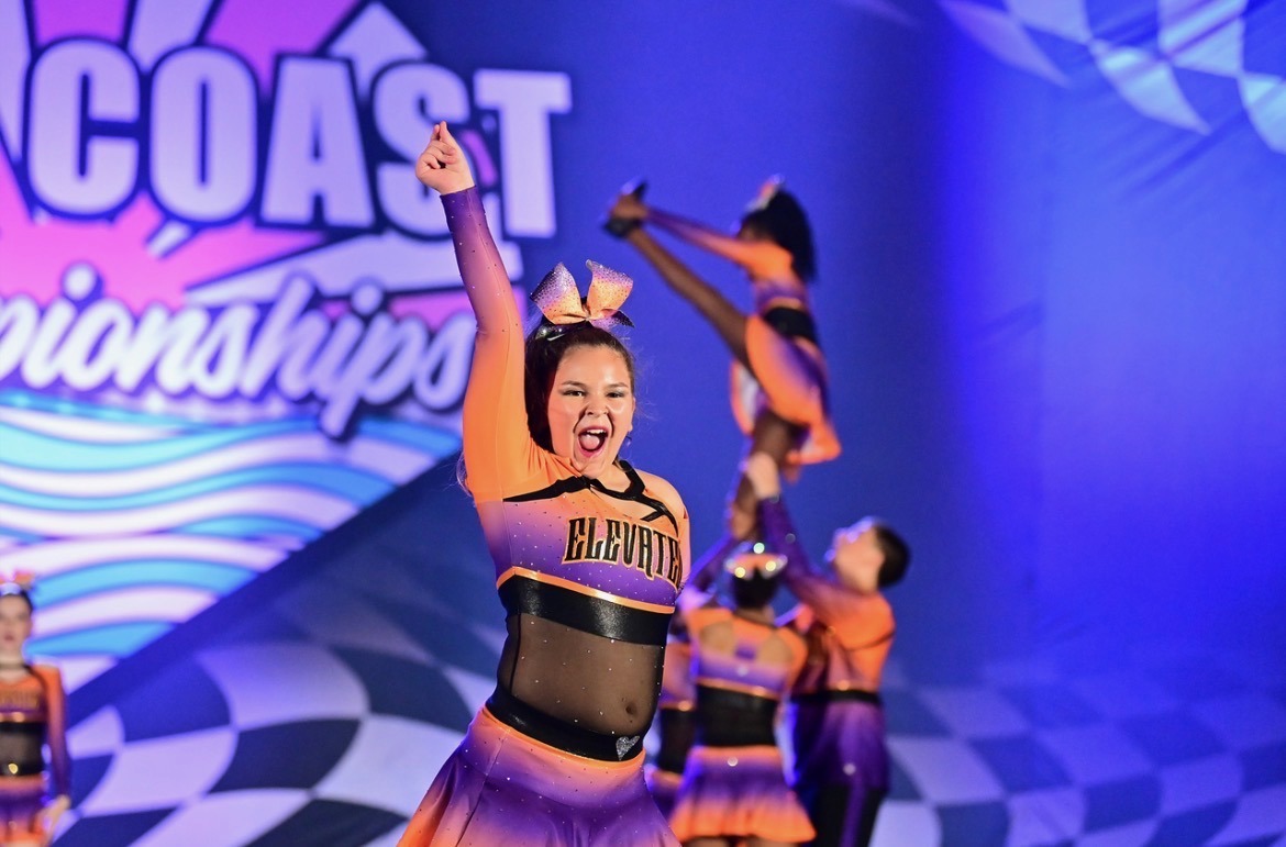 ECD athletes at competition